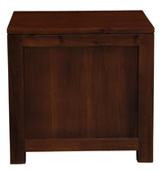 Amsterdam Solid Mahogany Timber 1 Drawer Bedside Table (Mahogany) V199-BS001TAM