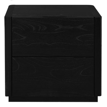 Gatsby 2-Drawer Bedside Table (Black) V199-BS002GTYB