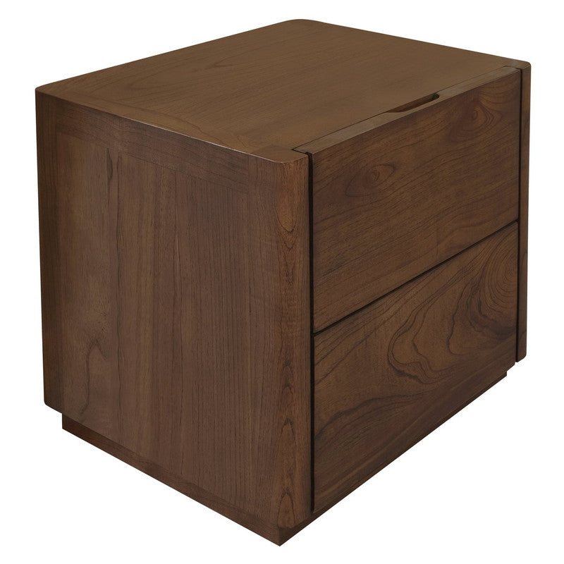 Gatsby 2-Drawer Bedside Table (Walnut) V199-BS002GTYWN