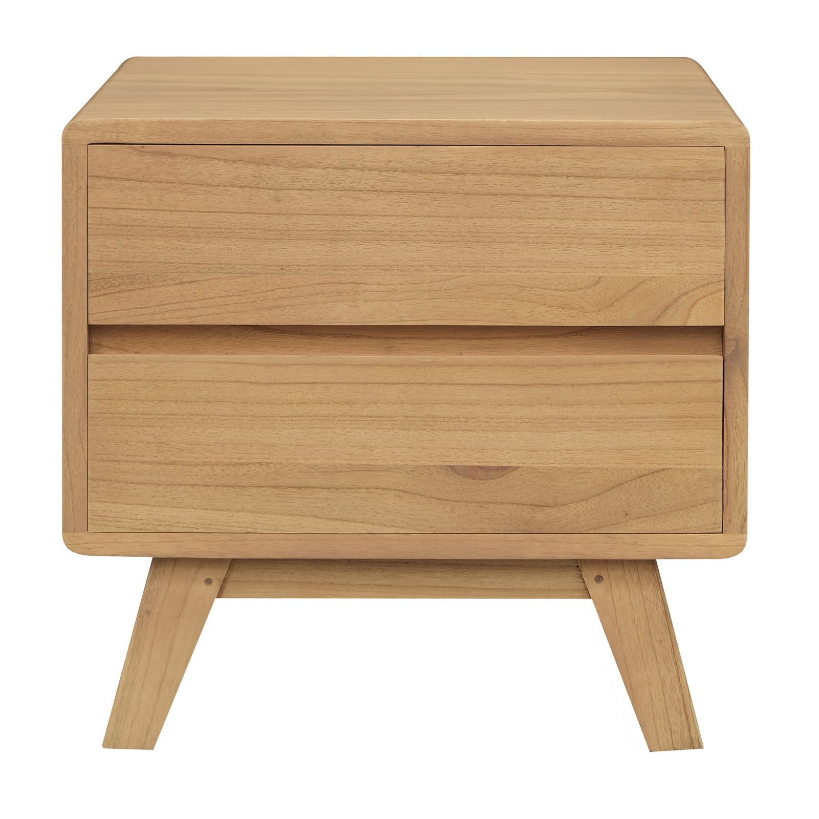 Providence 2 Drawer Bedside Table (Natural) V199-BS002PFLNI