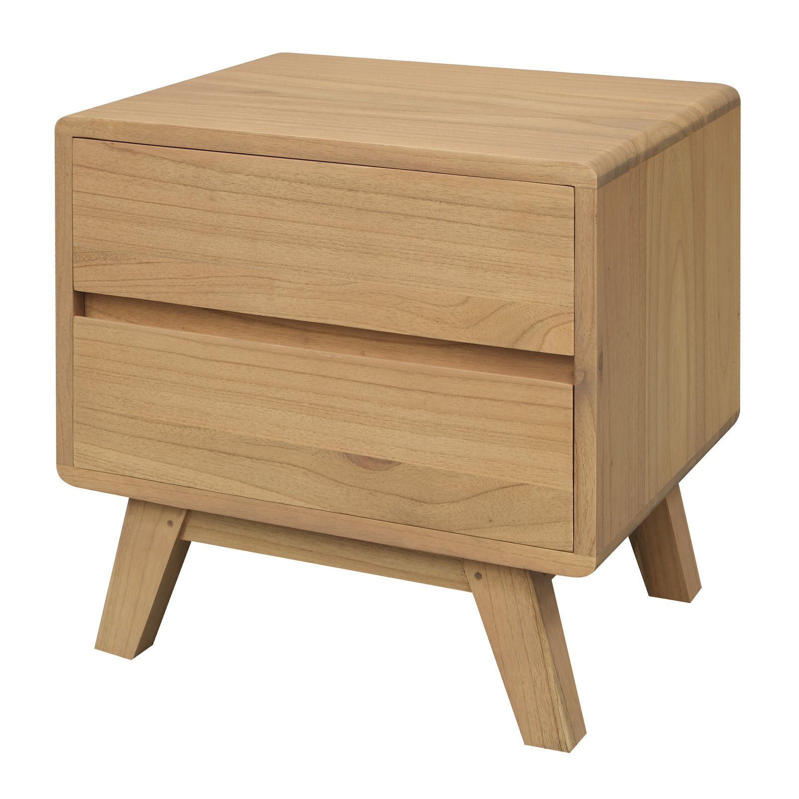 Providence 2 Drawer Bedside Table (Natural) V199-BS002PFLNI