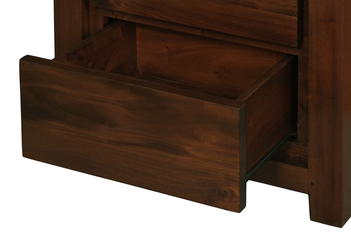 Amsterdam 2 Drawer Bedside Table (Mahogany) V199-BS002TAM