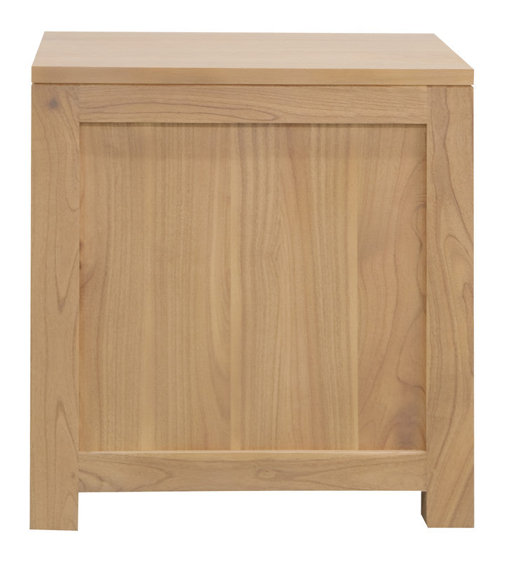 Amsterdam Solid White Cedar 2 Drawer Bedside (Natural) V199-BS002TAMDNI