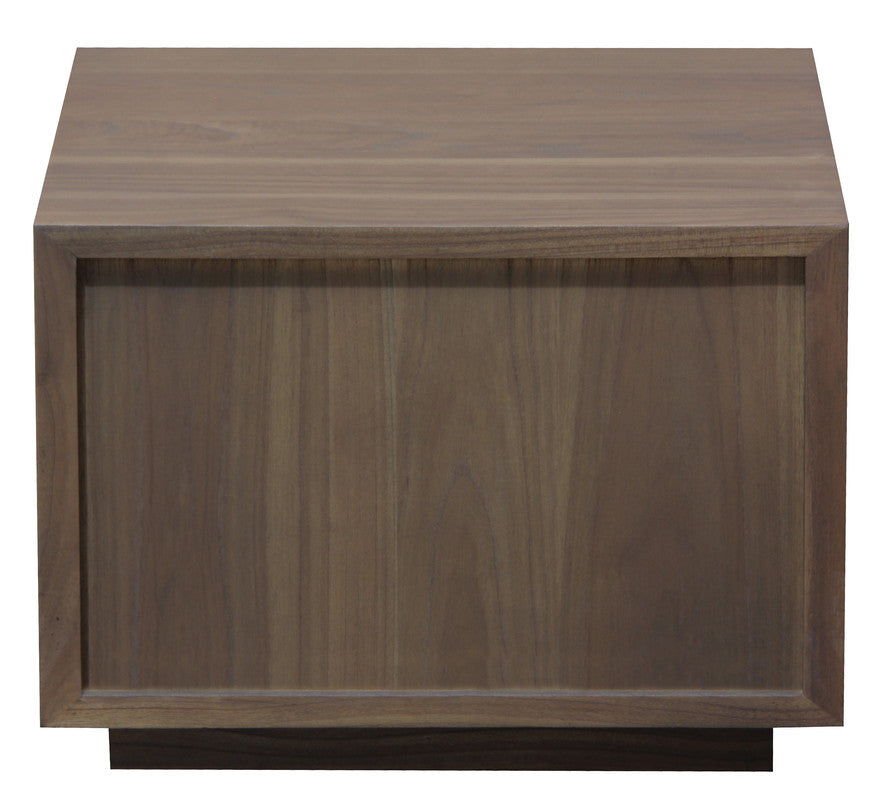 Oscar 1 Drawer Low Bedside Table (Latte) V199-BS050NMLA