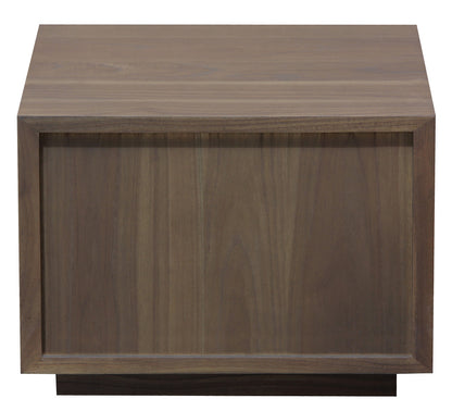 Oscar 1 Drawer Low Bedside Table (Latte) V199-BS050NMLA