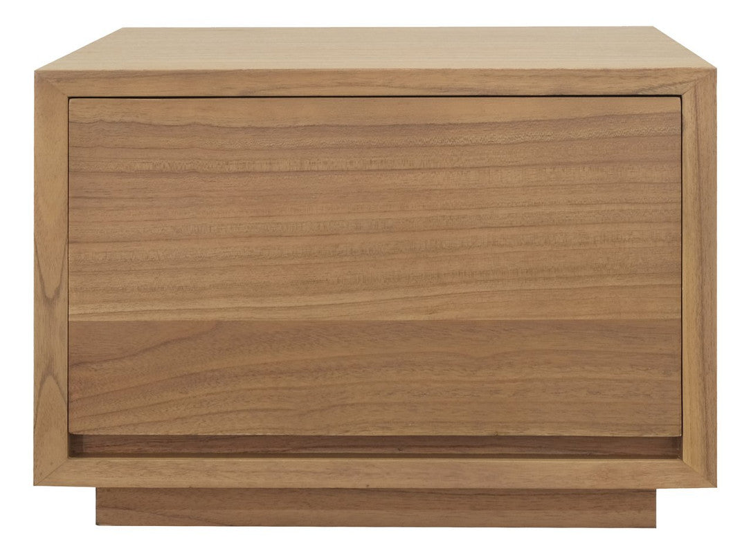 Oscar 1 Drawer Low Bedside Table (Natural) V199-BS050NMNI