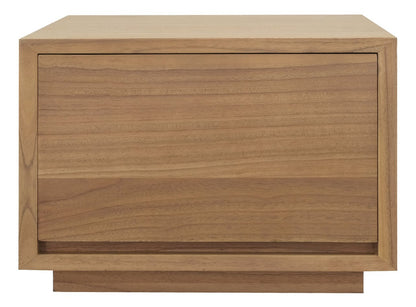 Oscar 1 Drawer Low Bedside Table (Natural) V199-BS050NMNI