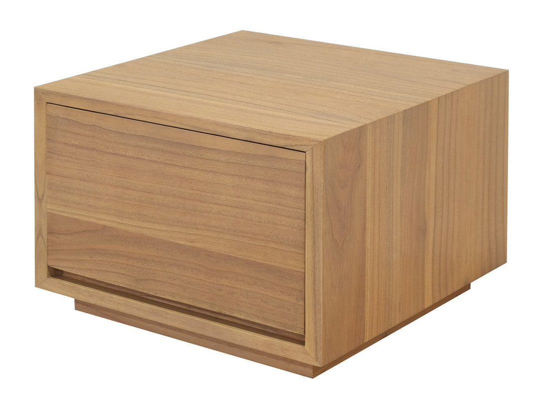 Oscar 1 Drawer Low Bedside Table (Natural) V199-BS050NMNI