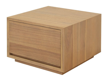 Oscar 1 Drawer Low Bedside Table (Natural) V199-BS050NMNI