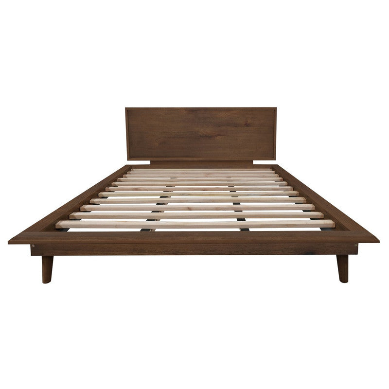 Gatsby Walnut Queen Platform Bed V199-BS100GTYQSWN