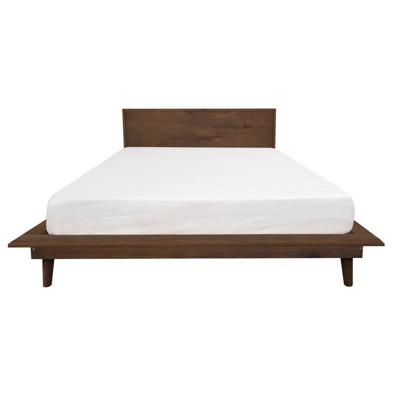 Gatsby Walnut Queen Platform Bed V199-BS100GTYQSWN