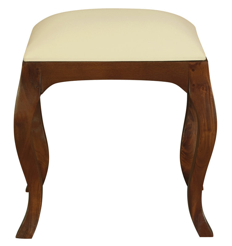 Eloise Cabriole Leg Dressing Stool (Mahogany) V199-CH001QAM
