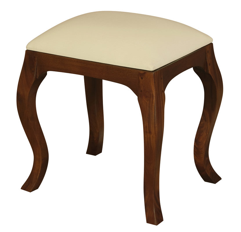 Eloise Cabriole Leg Dressing Stool (Mahogany) V199-CH001QAM