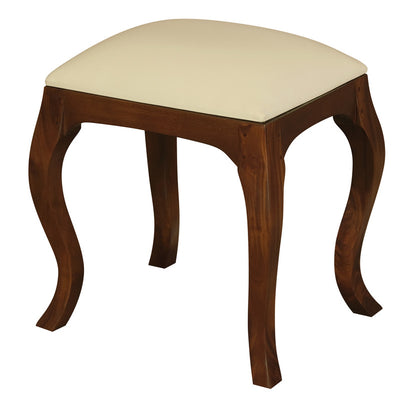 Eloise Cabriole Leg Dressing Stool (Mahogany) V199-CH001QAM