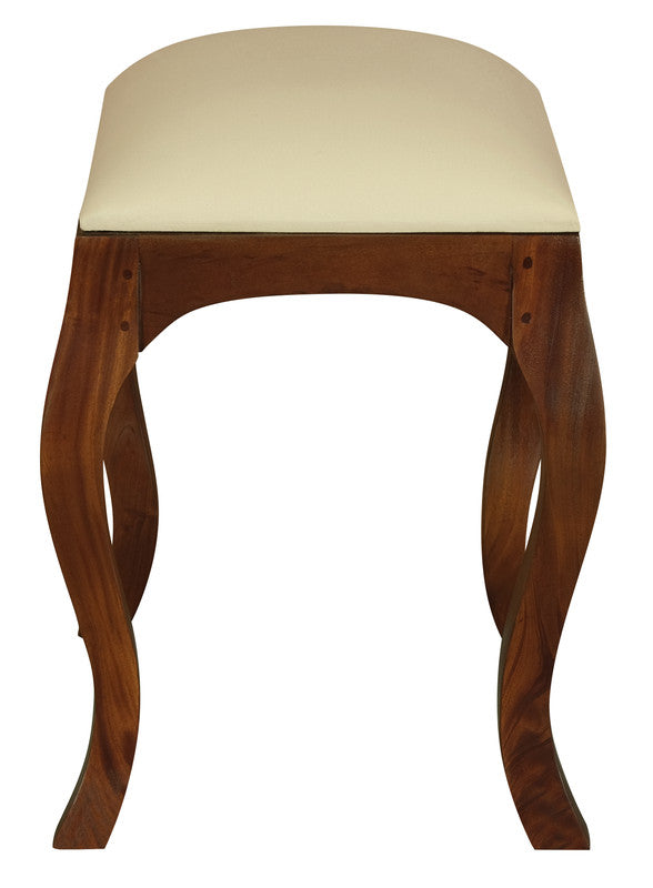 Eloise Cabriole Leg Dressing Stool (Mahogany) V199-CH001QAM