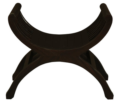 Maeve Solid Mahogany Single Seater Stool (Chocolate) V199-CH001TWC