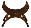 Maeve Solid Mahogany Single Seater Stool (Mahogany) V199-CH001TWM