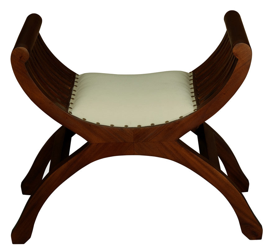 Sloan Single Seater Upholstered Stool (Mahogany) V199-CH001TWUPM