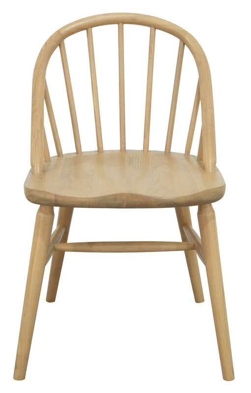 Vera Solid Oak Dining Chair - Set of 2 (Natural) V199-CH050OVRSF2NU