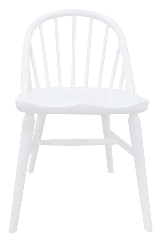 Vera Solid Oak Dining Chair - Set of 2 (White) V199-CH050OVRSF2WH