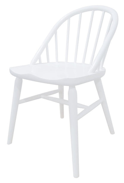 Vera Solid Oak Dining Chair - Set of 2 (White) V199-CH050OVRSF2WH
