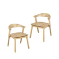 Fynn Oak Dining Chair - Set of 2 (Natural) V199-CH050RBSF2NU