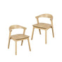 Fynn Oak Dining Chair - Set of 2 (Natural) V199-CH050RBSF2NU