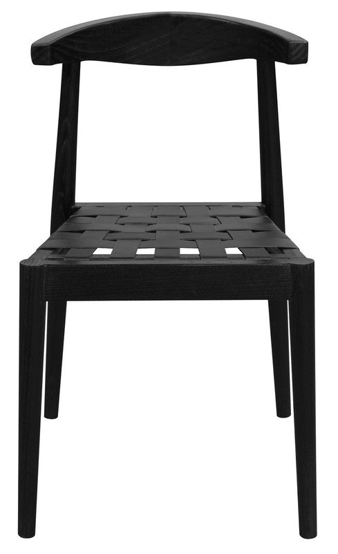 Elliot Leather Dining Chair (Black) V199-CH051LHB