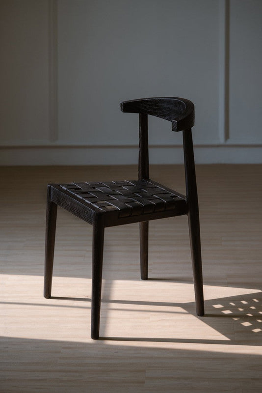 Elliot Leather Dining Chair (Black) V199-CH051LHB