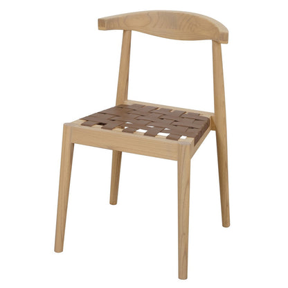 Elliot Leather Dining Chair (Natural) V199-CH051LHNU