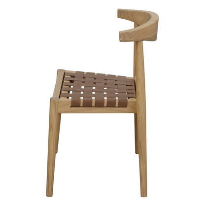 Elliot Leather Dining Chair (Natural) V199-CH051LHNU