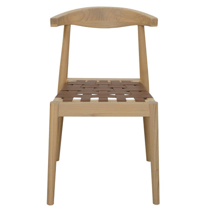 Elliot Leather Dining Chair (Natural) V199-CH051LHNU