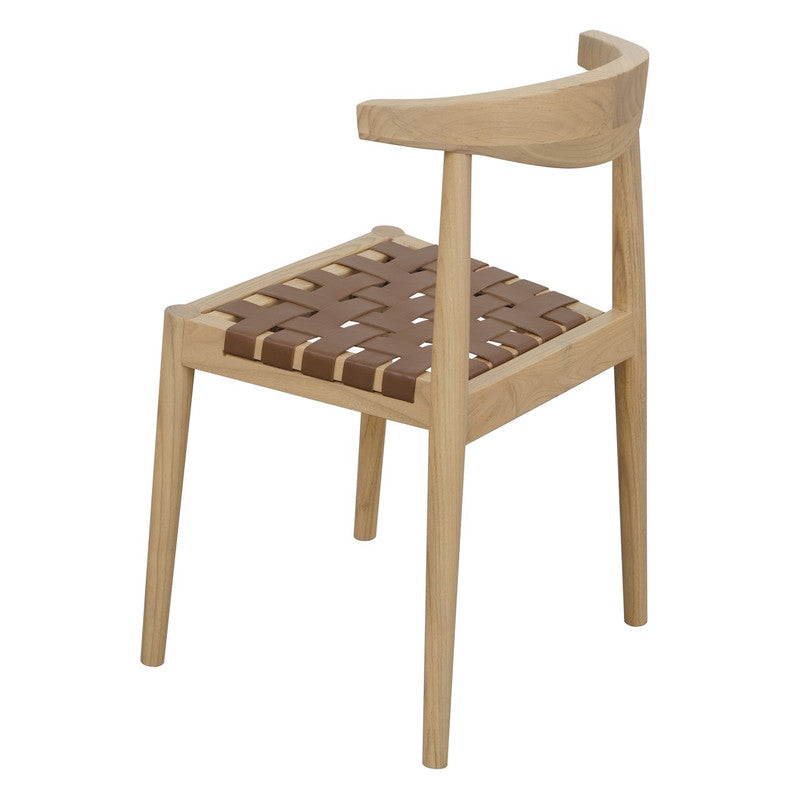 Elliot Leather Dining Chair (Natural) V199-CH051LHNU