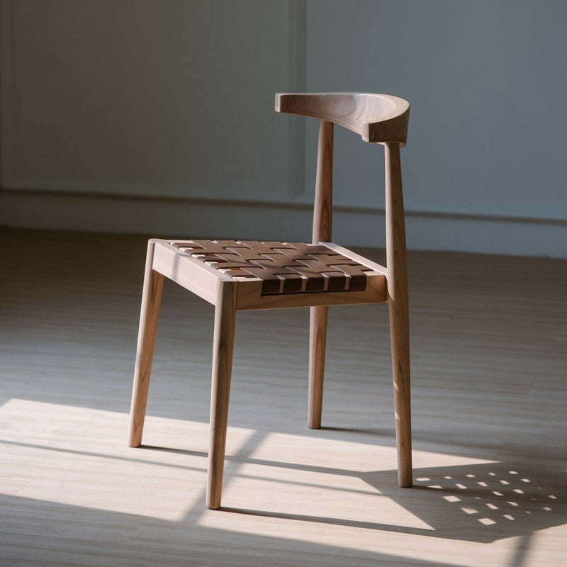 Elliot Leather Dining Chair (Natural) V199-CH051LHNU