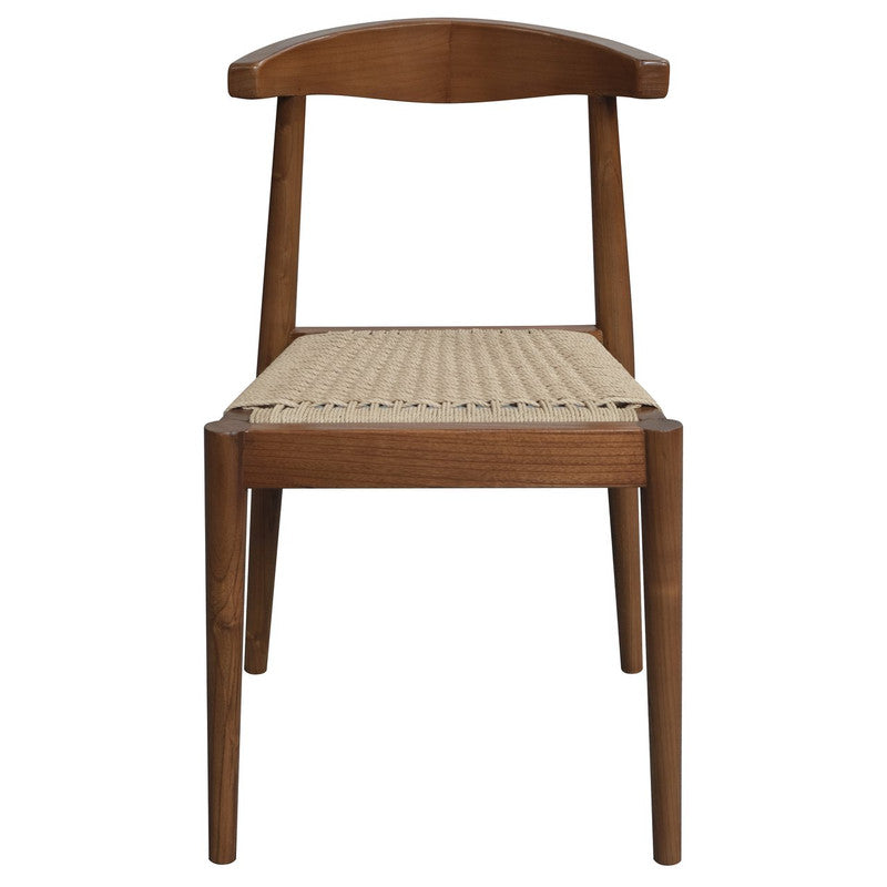 Arden Solid Oak Dining Chair with Loom (Almond) V199-CH051LOAL
