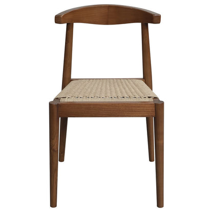 Arden Solid Oak Dining Chair with Loom (Almond) V199-CH051LOAL