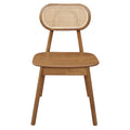 Kelly Rattan Dining Chair (Almond) V199-CH051RTKLAL
