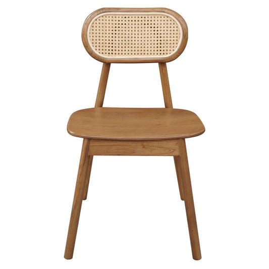 Kelly Rattan Dining Chair (Almond) V199-CH051RTKLAL