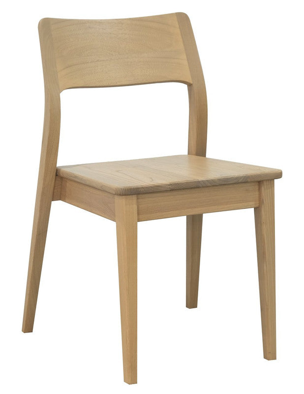 Providence Solid Oak Dining Chair - Set of 2 (Natural) V199-CH052PFLSF2N