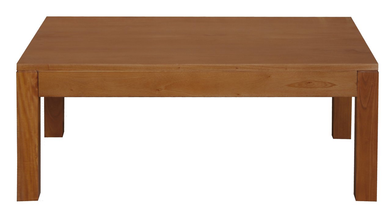 Amsterdam Solid Mahogany Timber Coffee Table (Light Pecan) V199-CT000TALP