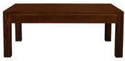 Amsterdam Solid Mahogany Timber Coffee Table (Light Pecan) V199-CT000TAM