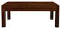 Amsterdam Solid Mahogany Timber Coffee Table (Light Pecan) V199-CT000TAM