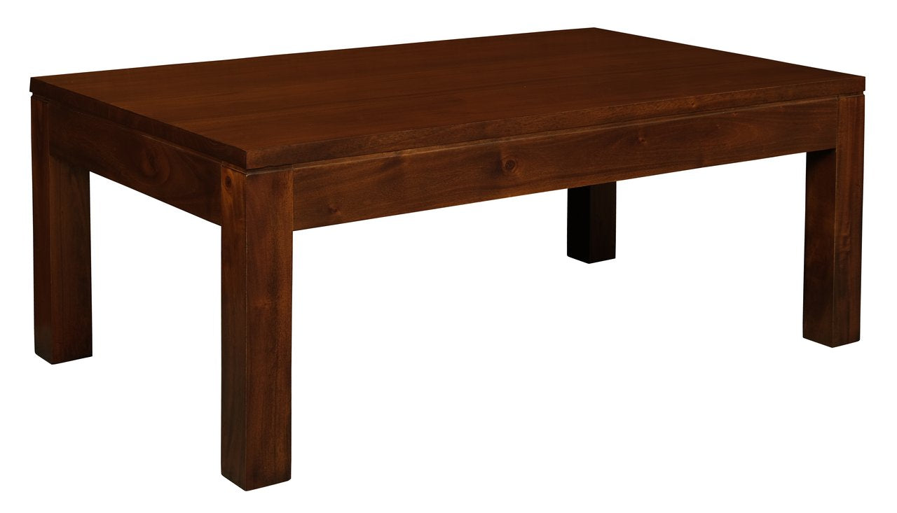 Amsterdam Solid Mahogany Timber Coffee Table (Light Pecan) V199-CT000TAM