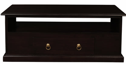 Tasmania 2 Drawer Coffee Table - Chocolate V199-CT002PNC