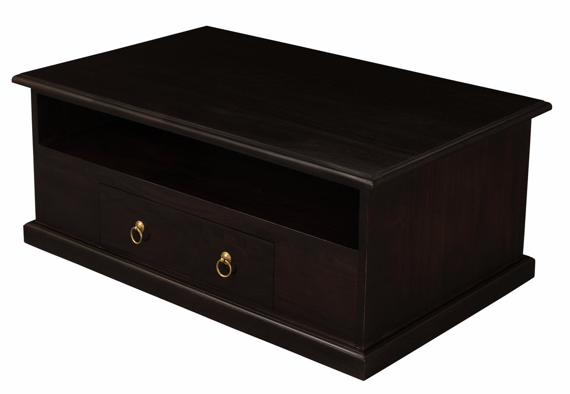 Tasmania 2 Drawer Coffee Table - Chocolate V199-CT002PNC