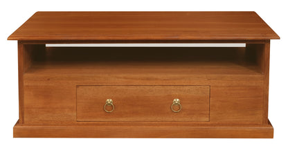 Tasmania 2 Drawer Coffee Table - Light Pecan V199-CT002PNLP