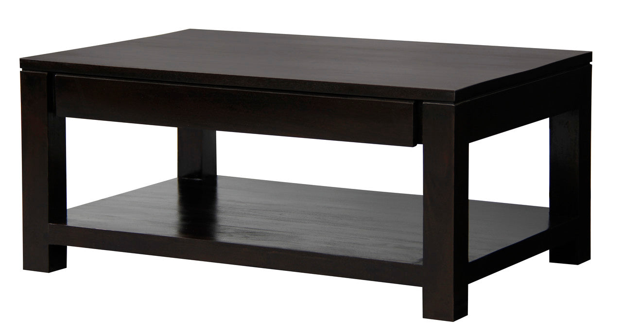 Amsterdam 2 Drawer Coffee Table - Chocolate V199-CT002TAC