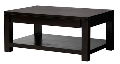 Amsterdam 2 Drawer Coffee Table - Chocolate V199-CT002TAC