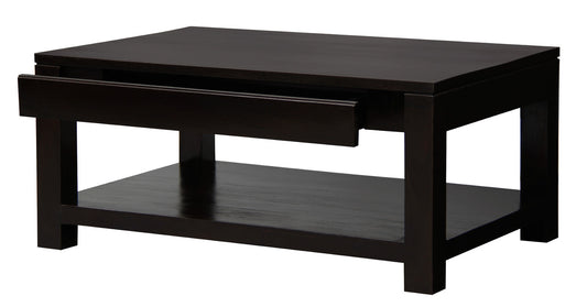 Amsterdam 2 Drawer Coffee Table - Chocolate V199-CT002TAC