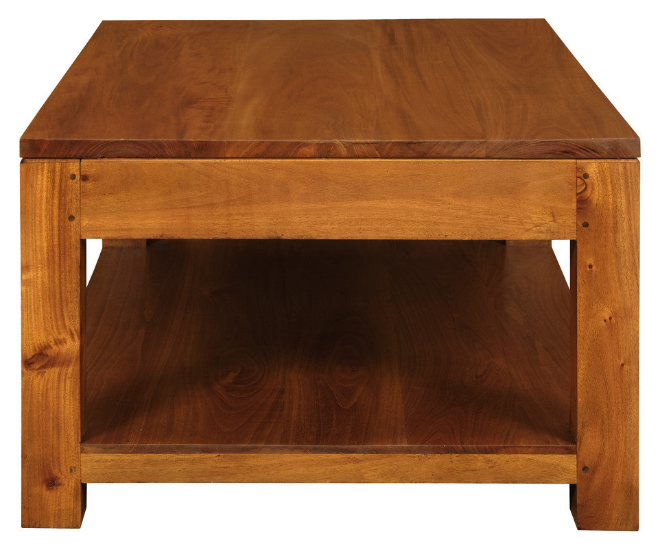 Amsterdam 2 Drawer Coffee Table - Light Pecan V199-CT002TALP